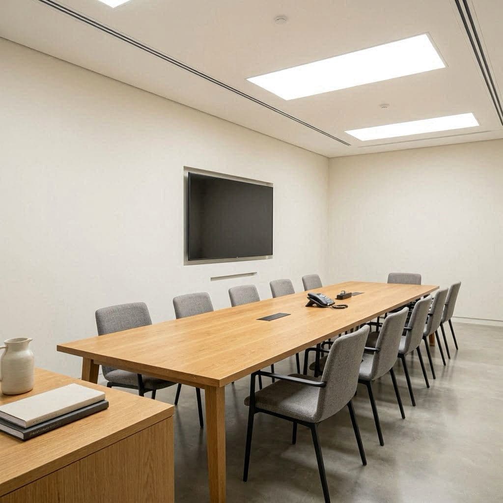 写字楼办公会议室临时共享屏幕涉及外部客户资料展示时应预先配置哪类屏蔽功能